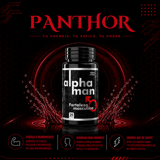 🔥 ALPHA MAN – Potencia Natural para Hombres